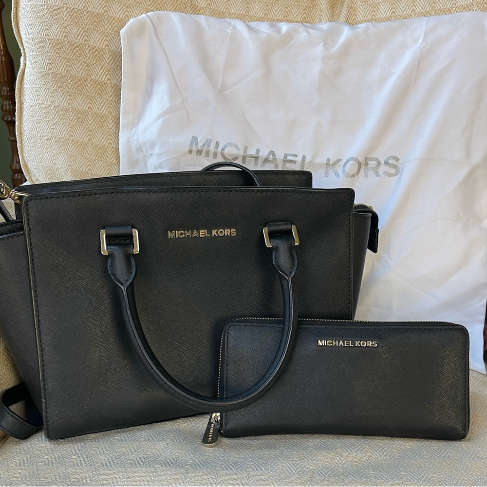 MICHAEL KORS Purse and Wallet Set